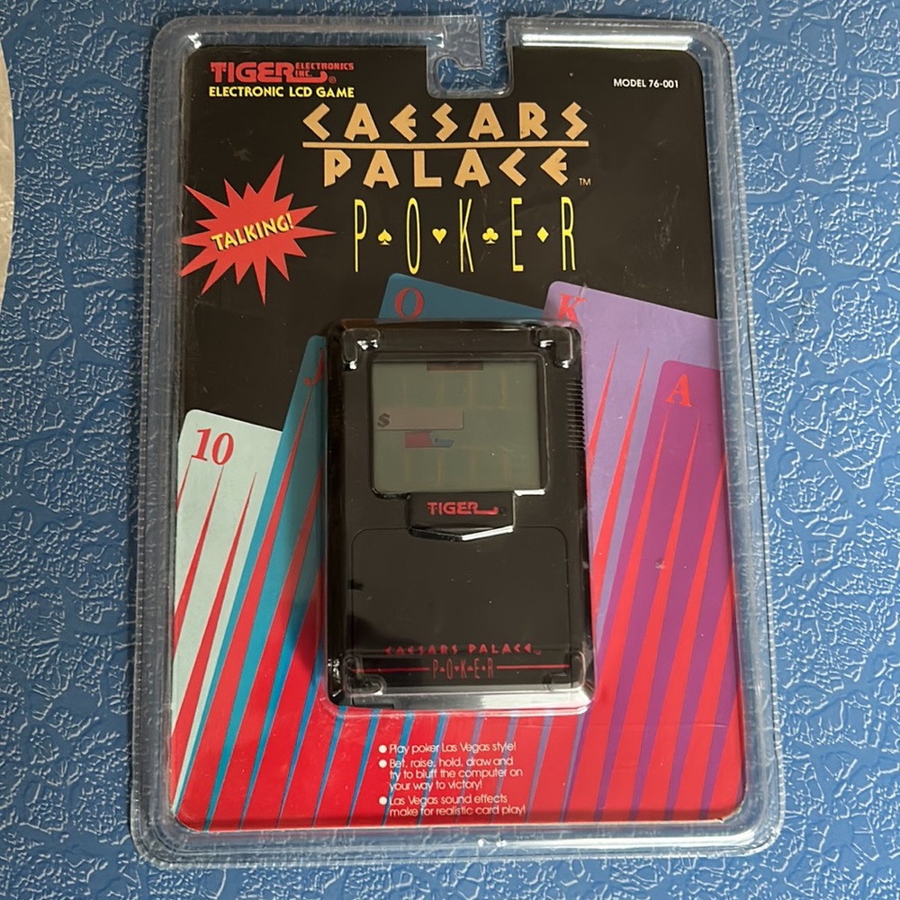 LOT 3 Vintage 1994 Tiger Electronics Games Sudoku Caesar Palace Black Ja… - Picture 6 of 9